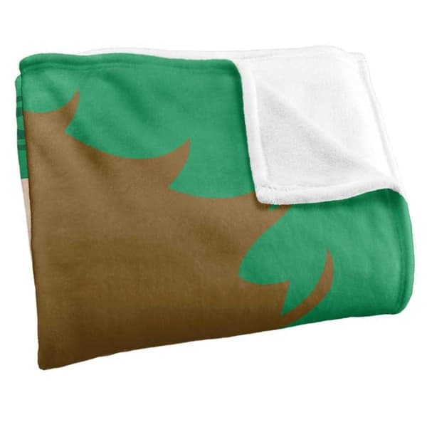 Green Lantern Large Face Soft Touch Blanket