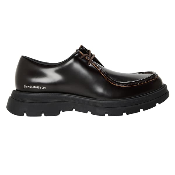 Steve Madden Mens Reice Leather Backless Flat Mules