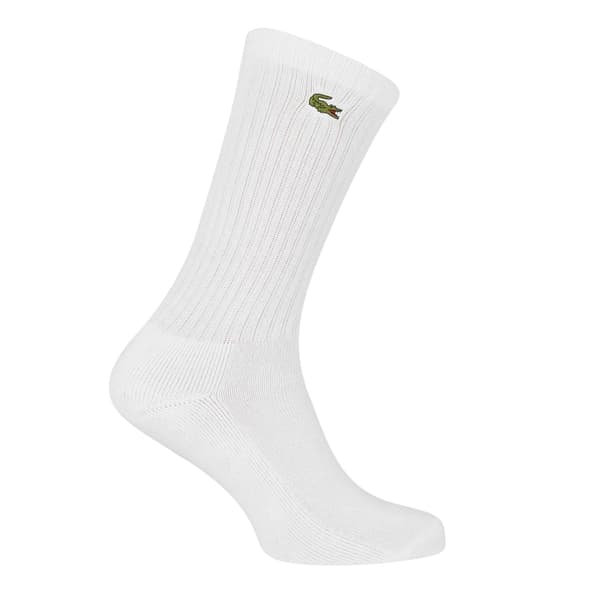 Lacoste Unisex Vuxen Logotyp Bomullsstrumpor (3-pack)