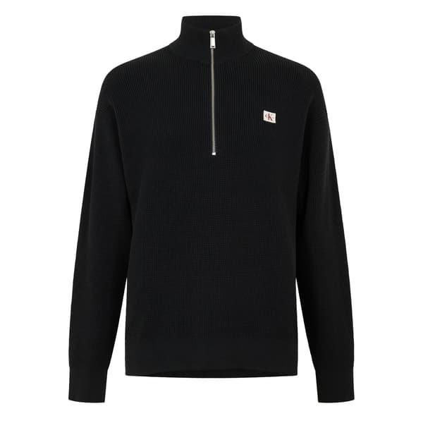 Calvin Klein Herrstickad Våffeltröja
