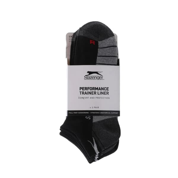 Slazenger Herrstrumpor med dämpning (3-pack)