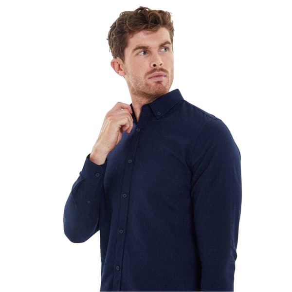 Threadbare Herr Oxford Regular Skjorta (2-pack)