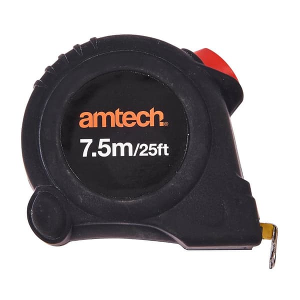 Amtech Self Locking Tape Measure 7.5m x 25mm