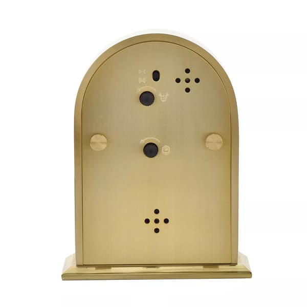 William Widdop Aluminium Arch Mantel Clock