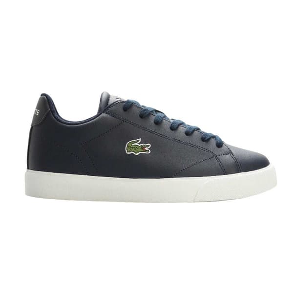 Lacoste Mens Lerond Set Croc Leather Flat Trainers