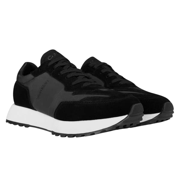 Calvin Klein Mens Suede Trainers