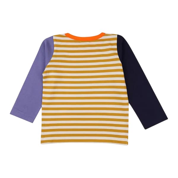 Lilly & Sid Childrens/Kids Slogan Stripes Top