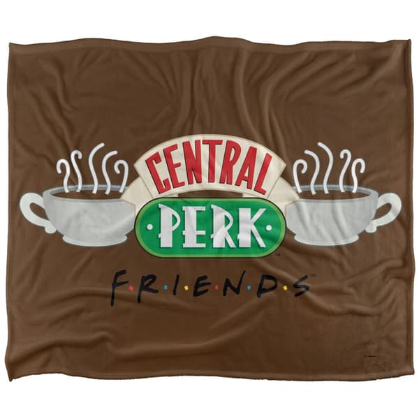 Friends Central Perk Logo Blanket