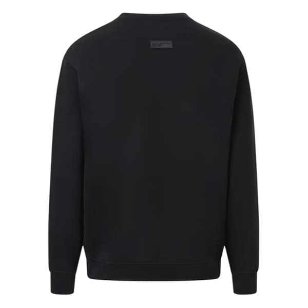 Blank Essentials Unisex Tröja med Bågad Logotyp för Vuxna