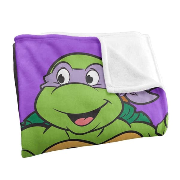 TMNT Silky Tiles Supersoft Blanket