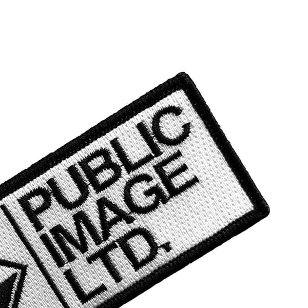 PIL (Public Image Ltd) Woven Stacked Logo Patch