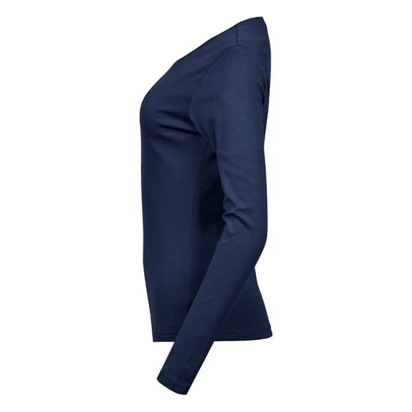Tee Jays Dam Interlock Långärmad T-shirt