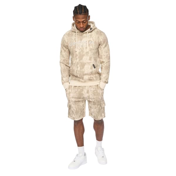 Crosshatch Herr Bardon Camo Cargo Shorts