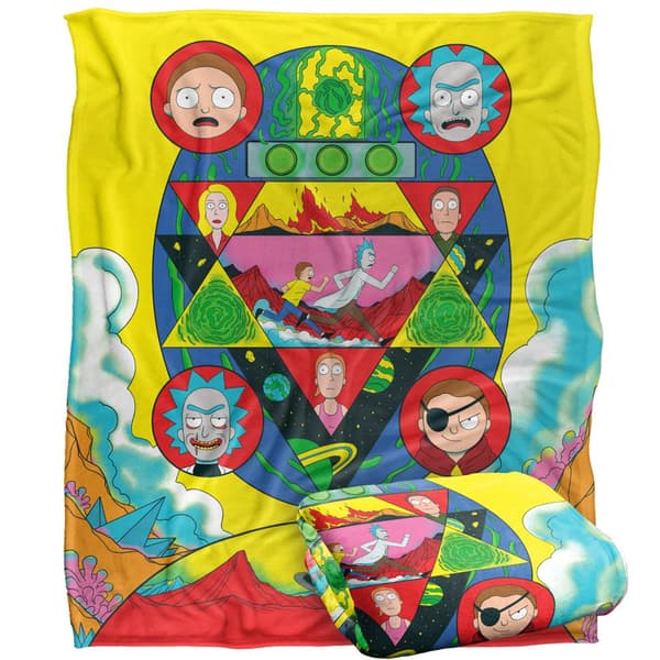Rick And Morty Abstrakti Peitto