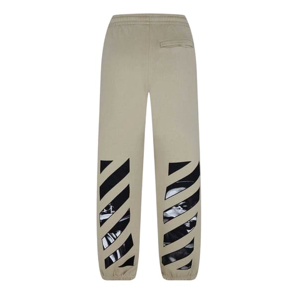 Off White Mens Diagonal Jogging Bottoms