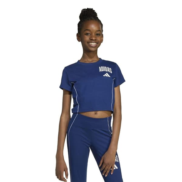 Adidas Flickor Train Essentials Croppad T-shirt