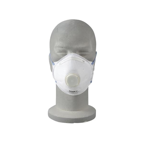 Scan Moulded Valved Disposable Mask
