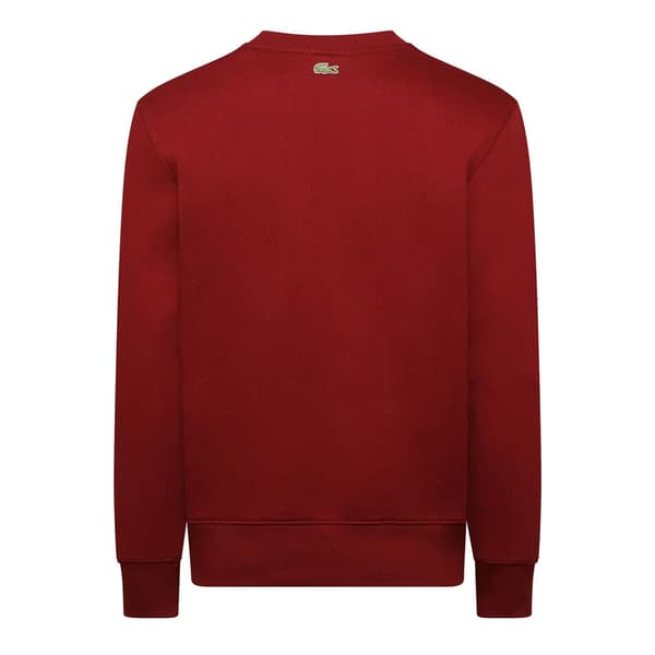 Lacoste Herrtröja med rund hals och logotyp