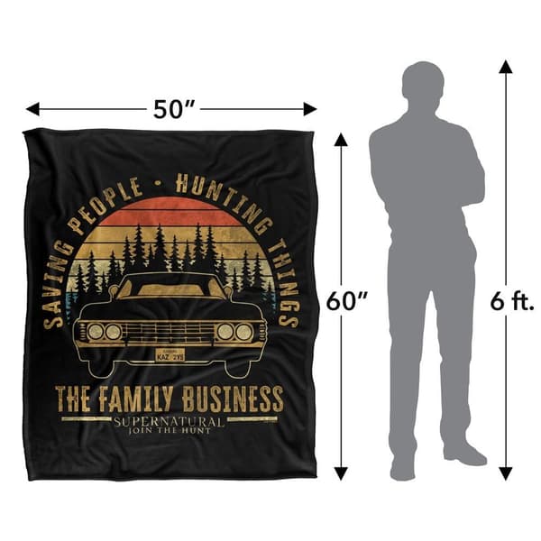 Supernatural Sunset Soft Touch Blanket