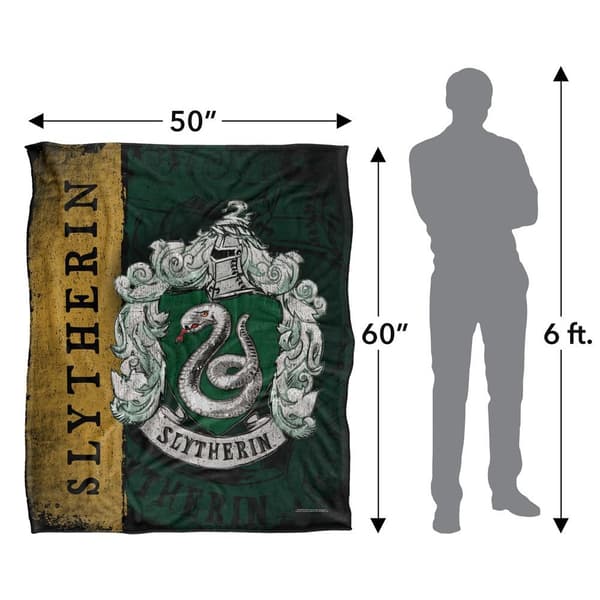 Harry Potter Slytherin Crest Blanket