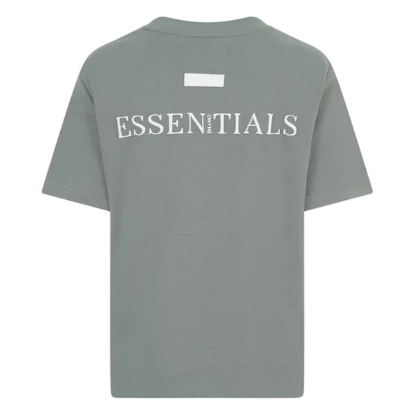 Blank Essentials T-shirt med logotyp för damer
