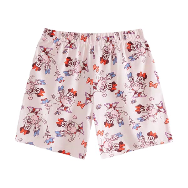Disney Flickor Minnie Mouse Kort Pyjamasset (2-pack)