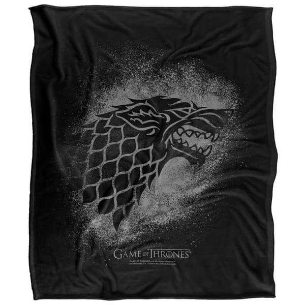 Game Of Thrones Stark Outline Blanket