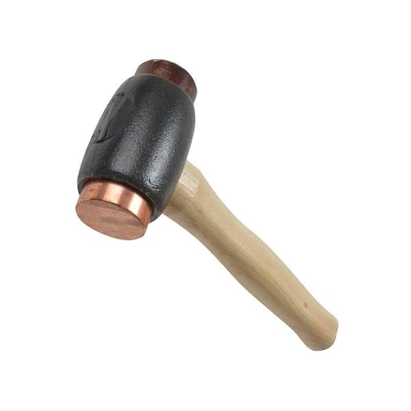 Thor Hammer af kobber/skind