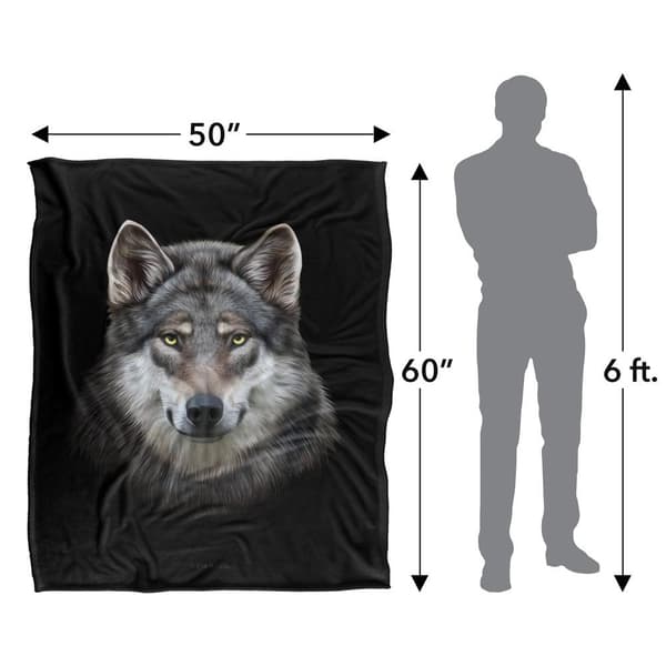 JQ Licensing En Silky Wolf Head Supersoft -peitto