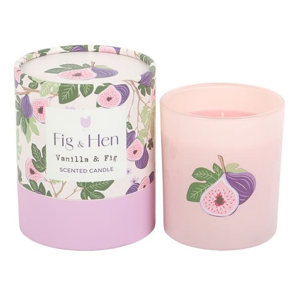 Something Different Fig and Vanilla Scented Candle
