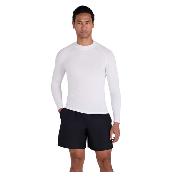 Mountain Warehouse Mens Plain Long-Sleeved Rash Top