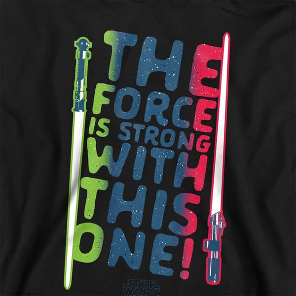 Star Wars Barn/Kids Force Is Strong Heather Pullover Hoodie