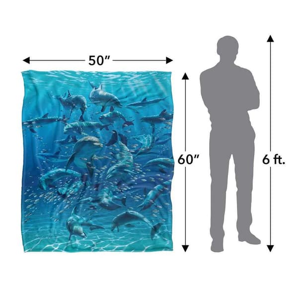Royce McClure Silky Dolphin Waves Supersoft-peitto