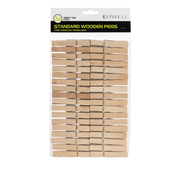 Orwell Träklämmor 36-pack
