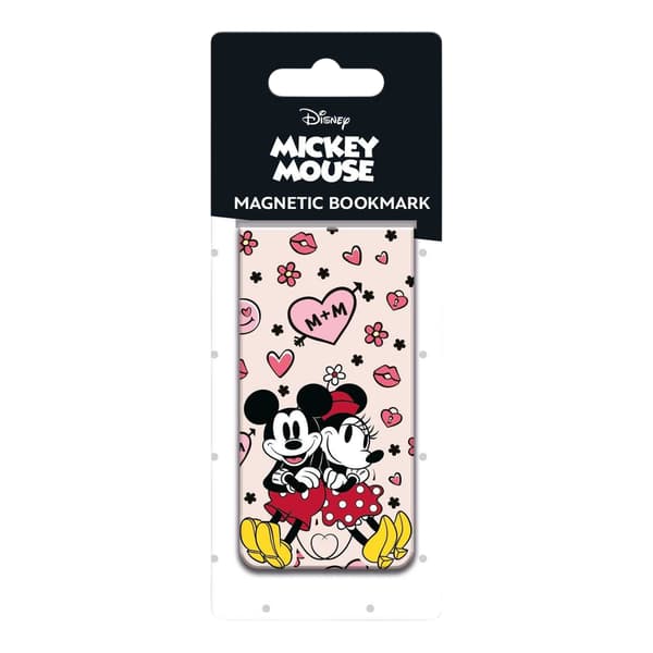 Disney Mickey & Minnie Mouse Magnetic Bookmark
