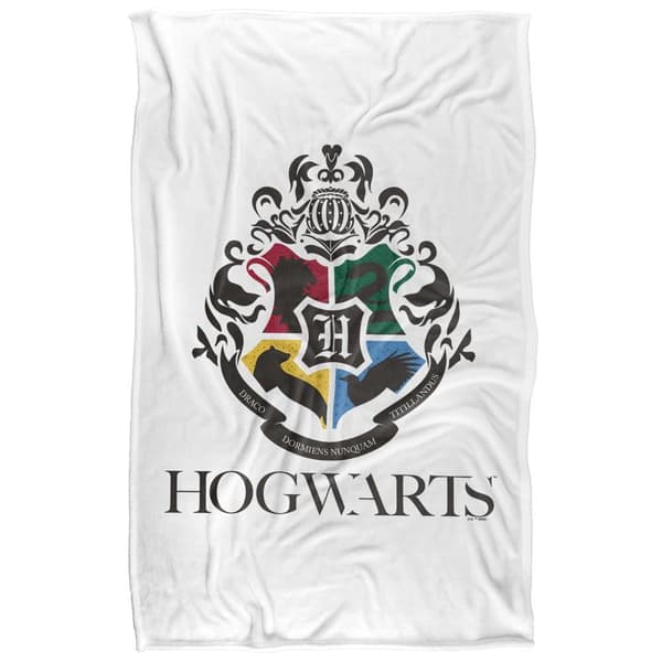Harry Potter Hogwarts Crest Supersoft Blanket