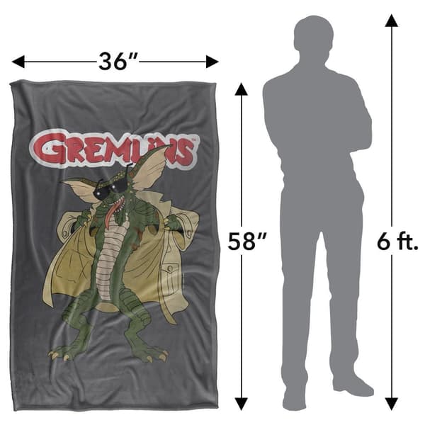 Gremlins Flasher Soft Touch Blanket