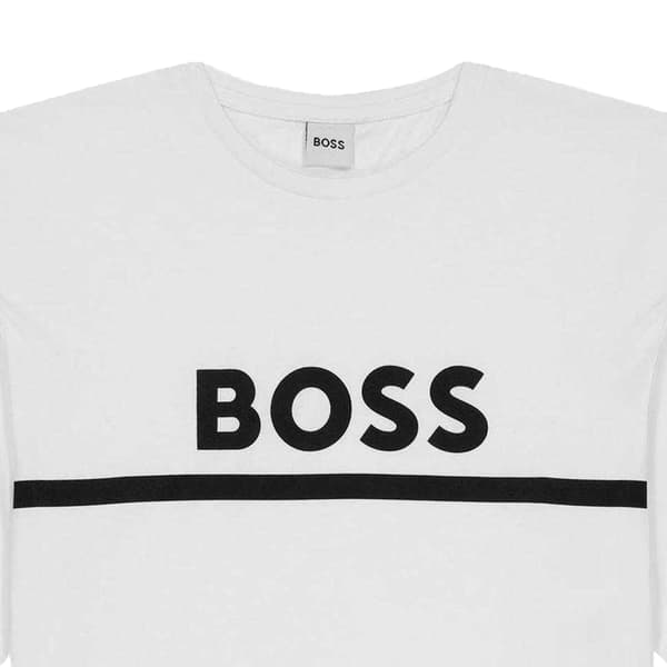 Boss Lasten Logo T-paita