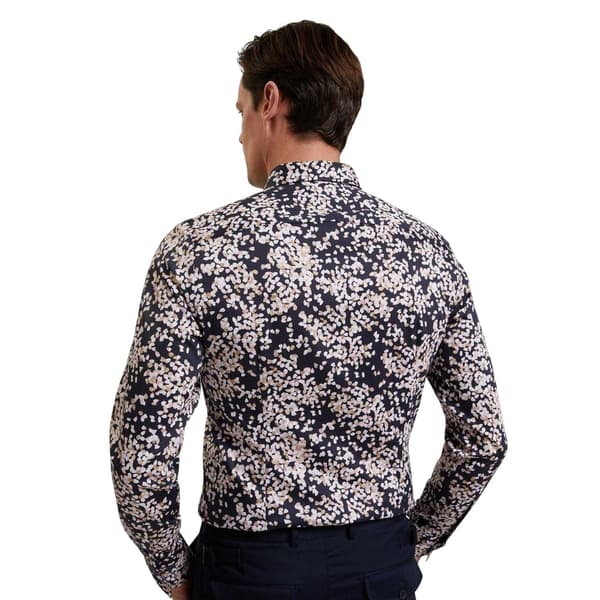 Ted Baker Mens Leaf Print Shirt