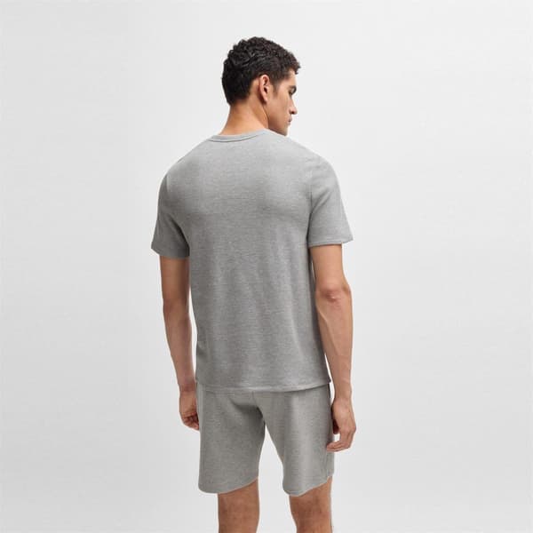 Boss Mens Waffle Knit Structured Pyjama Top
