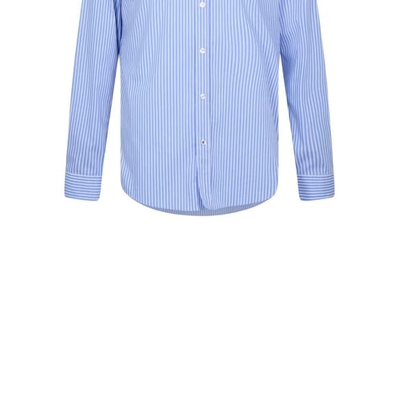 Boss Mens Vertical Stripe Regular Shirt