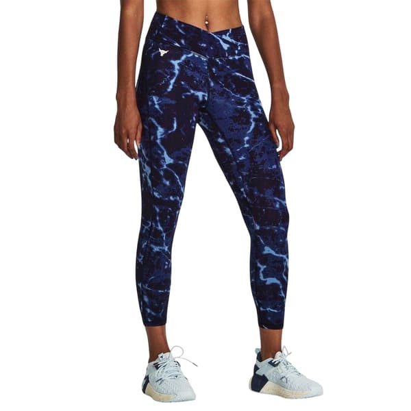 Under Armour Dam Project Rock Marble Compression 7/8 Leggings