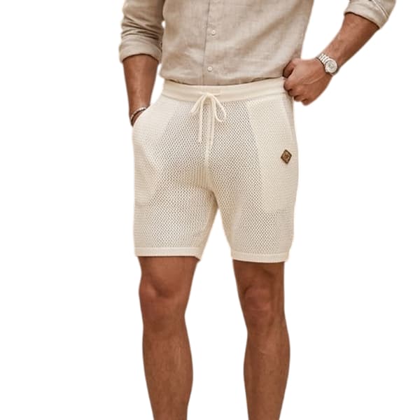 Belier miesten neulotut logoshortsit