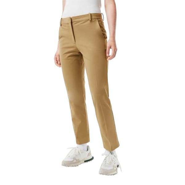 Lacoste Chinos i bomullsblandning för damer