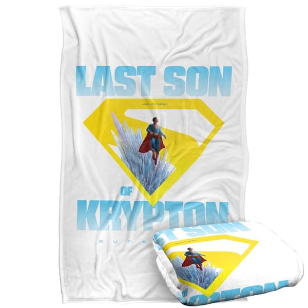 Superman Last Son Of Krypton Blanket