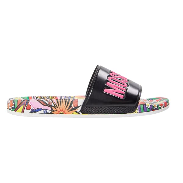 Moschino Naisten Open Toe Flat Sliders