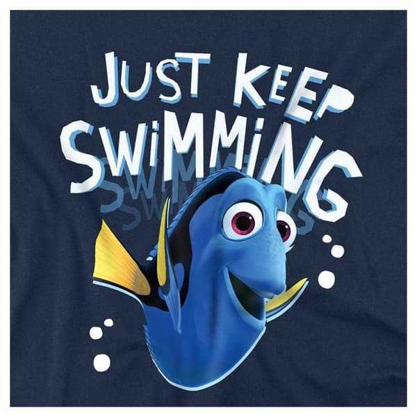 Finding Nemo Childrens/Kids Just Keep Swimming Dory Sweatshirt