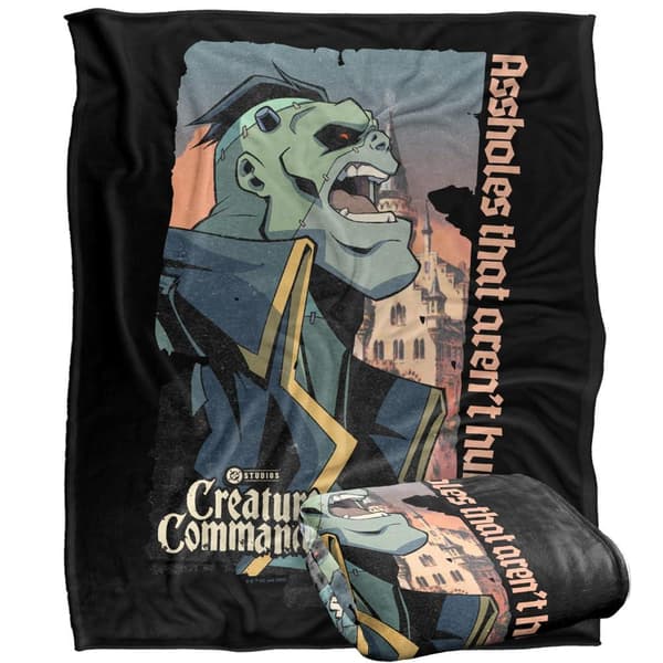 Creature Commandos Eric Frankenstein Blanket