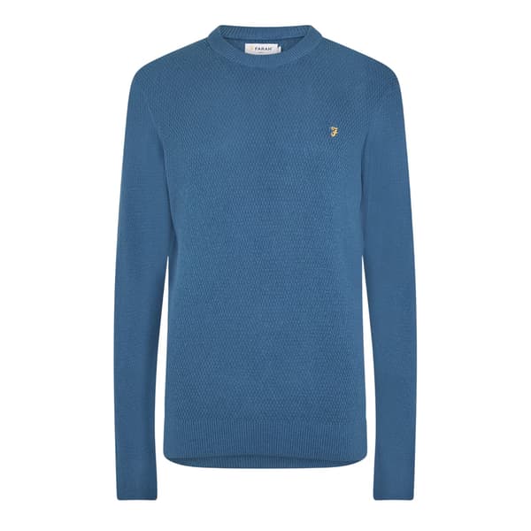 Farah Mens Rainhill Plain Regular Jumper