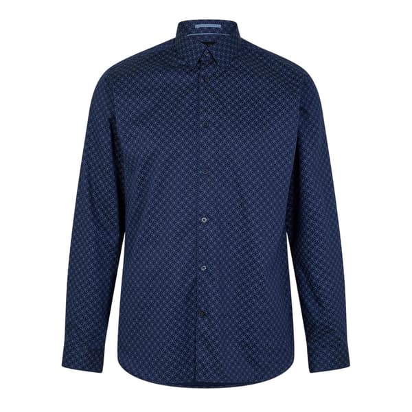 Ted Baker Herrskjorta Geometrisk Slim Formal